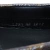 Excellent LOUIS VUITTON Driving Shoes Gloria Lyne Brown Leather Women 38.5 Used