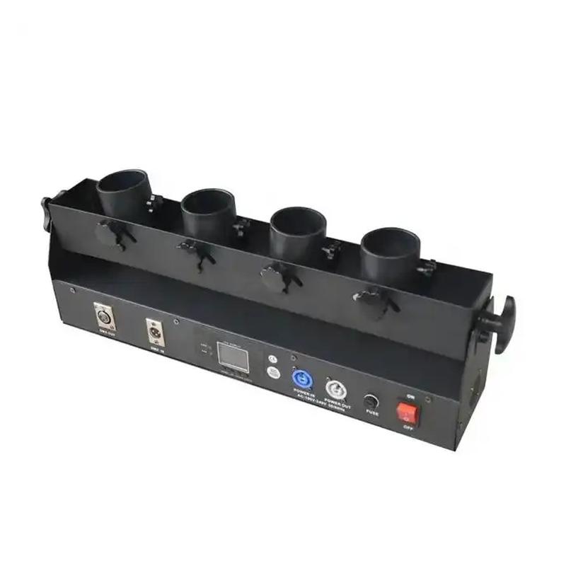 

Сценический конфетти-бластер 4 головки электронные фейерверки dmx512 машина для конфетти для свадьбы дискотеки вечеринки ночного клуба UK Plug
