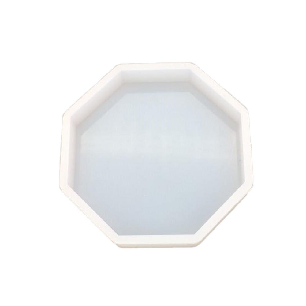 DIY Geometry Crystal Epoxy Resin Mold Large Cube Hexagon Octagon Mirror Bookends Silicone Mold Aromatherapy Home Desktop Decor