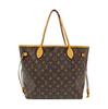 [Gebraucht] Neverfull Medium Braunes Beschichtetes Monogramm-Canvas-Tragetasche Schultertasche - Akzeptabel #1OB70P1