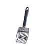 Large Stainless Steel Fine-Hole Cat Litter Scoop & Reptile Poop Shovel