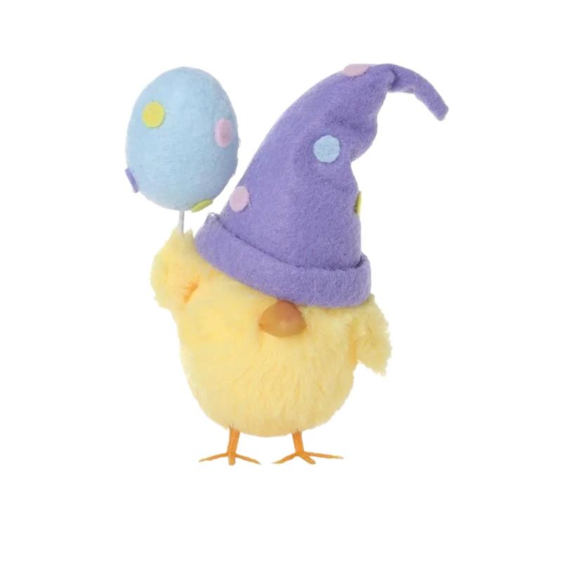 1-3PCSDIY Wool Felt Easter Chick Ornament Egg-Shaped Hanging Decoration Creative Easter Party Decor and Gift Materials for 2026
