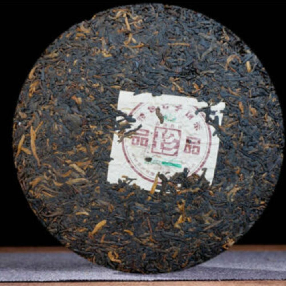 400g Pu er Ripe Tea Cake Puwen Yunnan Puerh Tea Collection