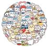 60 PCS Korean Style Cute Animal Stickers, Waterproof Vinyl Decals for Phone Case Cup Notebook Helmet Fridge Decor
