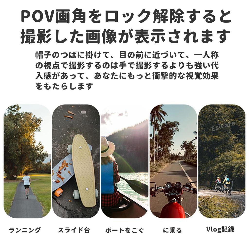 EsiFare Insta360 Go Compatible Mount Clip Camera Mount Accessory Lightweight Angle Adjustable 360 Degree Rotation Attachable To Hat or Bag Strap