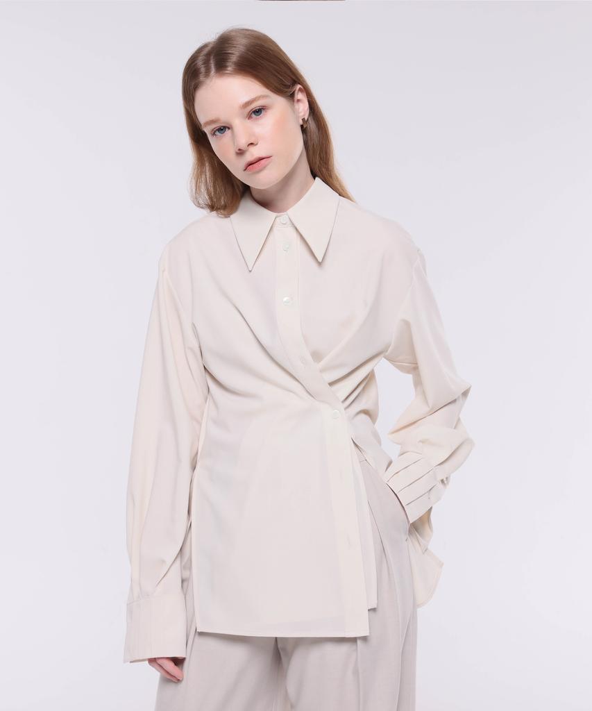 Kankeu Two-Way Shirt - Cream