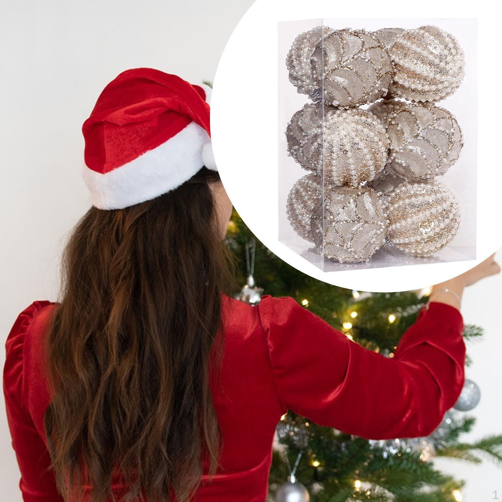 

12 шт. Рождественские шары, украшения, безделушки, сделай сам, елка, подвесной рождественский декор Champagne