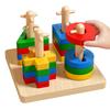 EsiFare Shape Matching Montessori Educational Educational Toys for Shape Matching Stimulates Develops Enhances Color Shape Early Promotes Birthday