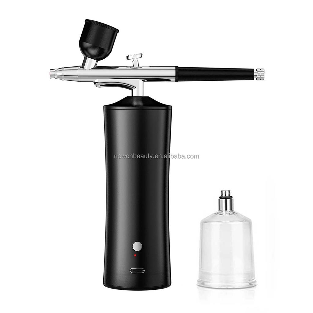 ODM Air Brush Copper Airbrush Handheld Spray Gun Portable Compressor Makeup Kit Mini Face Painting Airbrush Tattoo Nail Art