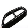 For 2017-18 BMW 5 Series G30 G31 Dual Exhaust Pipe Tip Covers Stainless Steel 2x