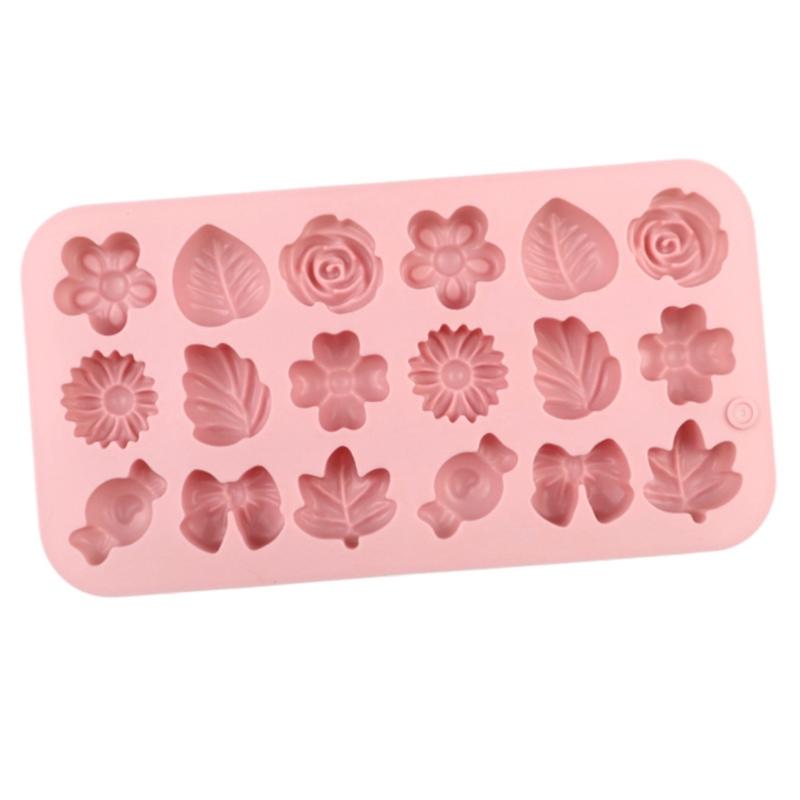 Effective Silicone Baking Molds For Cookie Chocolate Decoration Easy Cleaning Nonstick Design Silicone Cake Decorating Molds