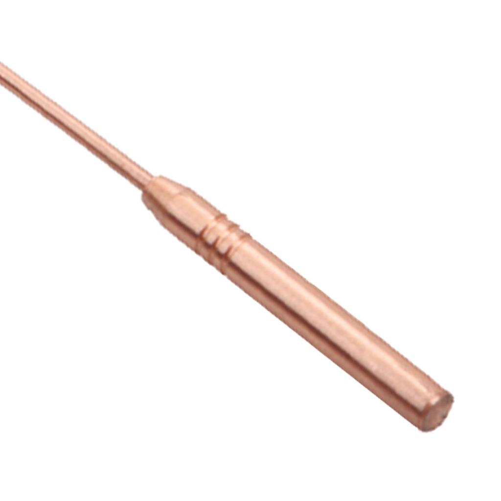 Tongue Coating Cleaner Brush Copper Scraper Board with Case Cleanning Tool to Reduce Bad Breath