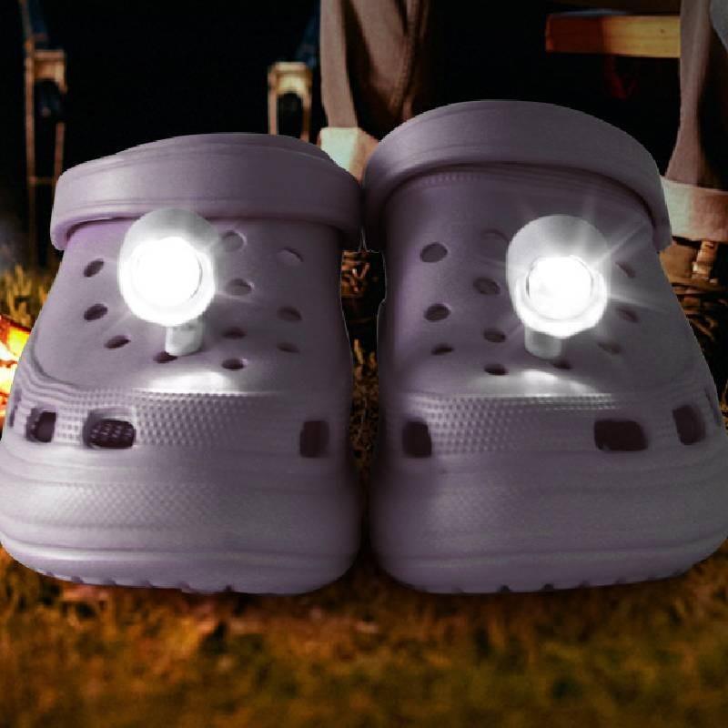 Shoe Led Light White And Black Plastic Material Outdoor Sports Tools Lighting