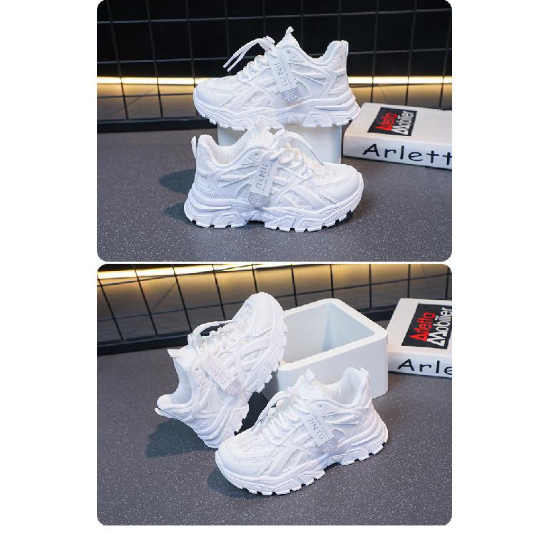 Girls' Lightweight Dad Shoes Spring and Autumn New Fashion Soft Sole White Shoes Boys' Casual Sports Shoes Summer