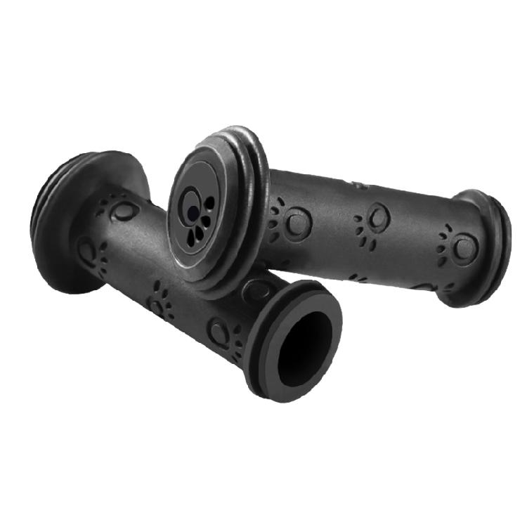 1Pair Antiskid Bicycles Handlebars Grip Scooter Handle Grip Easily to Install чёрный