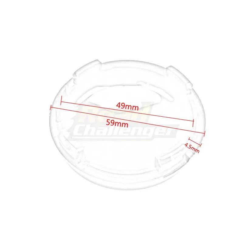 2pcs/4pcs LED Turn Signal Light Indicator Smoke Red Yellow Lens Cover For Harley Sportster 883 1200 Glide Dyna Fatboy Road King