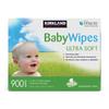 Kirkland's Baby Wipes, 100 Sheets X 9 Packs
