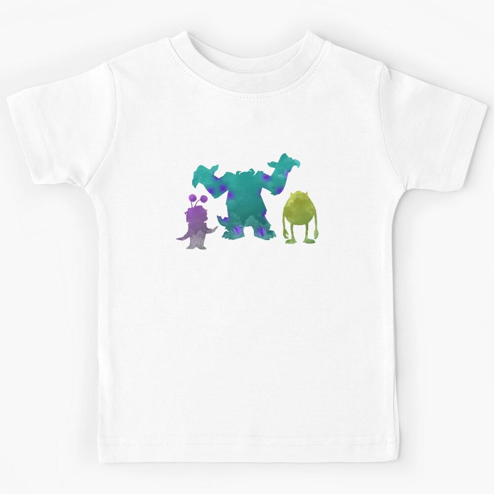 Monsters Inspired Silhouette Kids T-Shirt 130