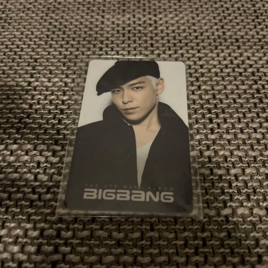 [USED] BIGBANG MINI4 CD Card T.O.P