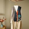 Women Fashion Retro Knitted Vest Cardigan Loose Small Sweater Tank Top Female Autumn Winter 2026 Outwear Design Sense