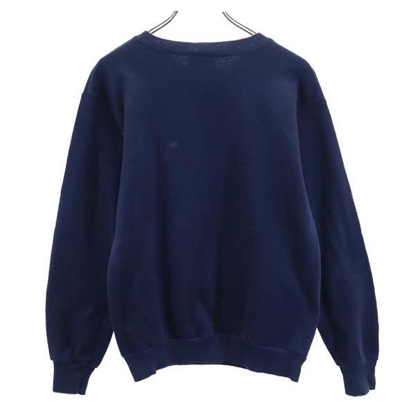 Peanuts Old USA Made Logo Print Long Sleeve Sweat Trainer Men's Used