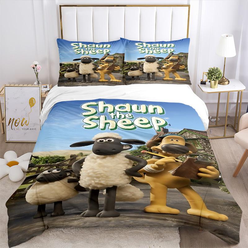 

3pcs Sheep, Farm Bedding Set: Perfect for Bedroom or Guest Room. Soft and Comfortable with No Core Included yy251031098 240x220cm