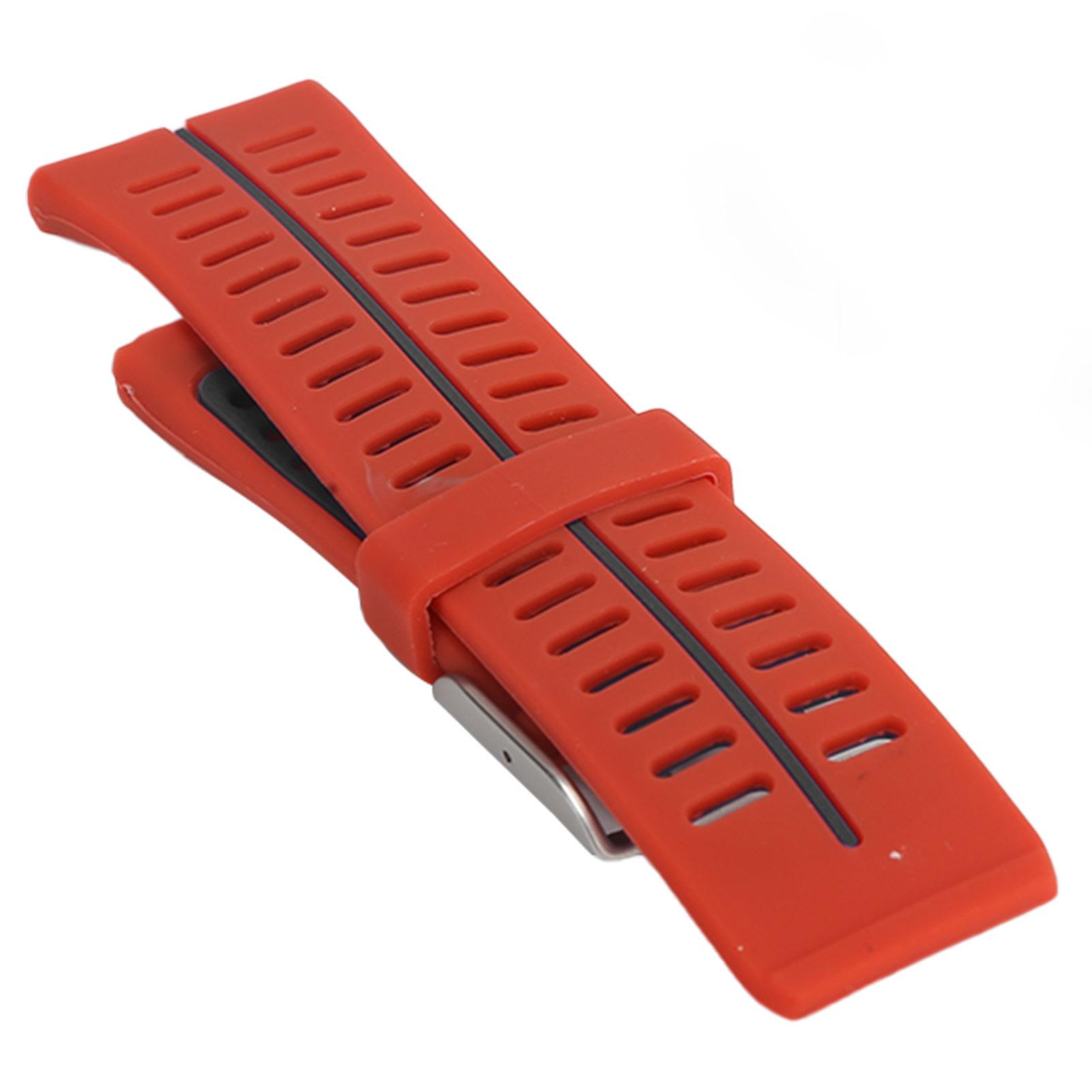 

Сменный ремешок для часов с инструментом для разборки иглой для часов POLAR V800(Синий Красный ) красный черный