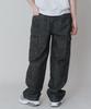 WEGO Denim Easy Cargo Junior Denim Size Denim Black Sonata Pants, Size, Pants, Streetwear, Men's, 160,