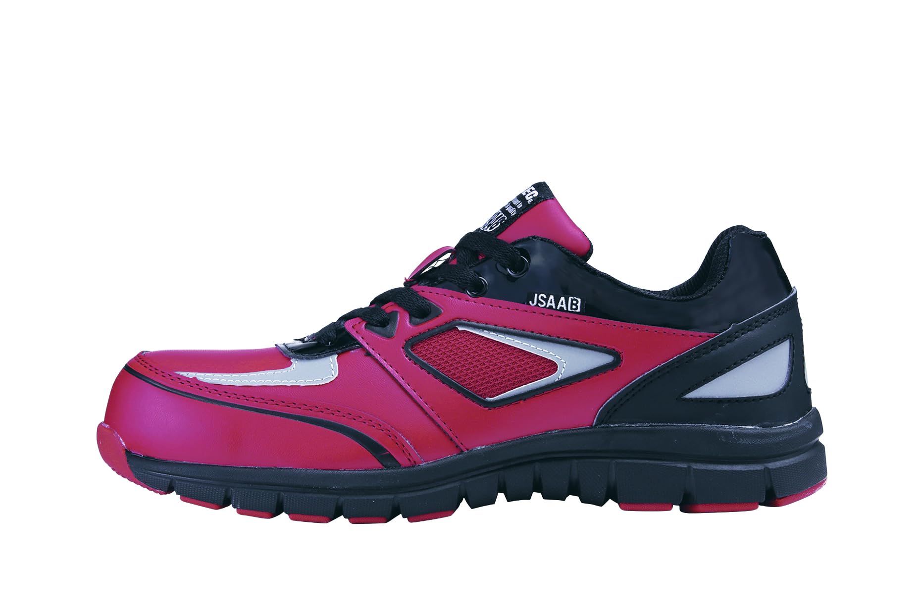 

Safety Work 85405 JSAA Class Shock Lace Reflective cm [Xebec] Shoes, Shoes, Sneakers, B, Absorption, Pocket, Wide, Lightweight, Material, Men s, Red,