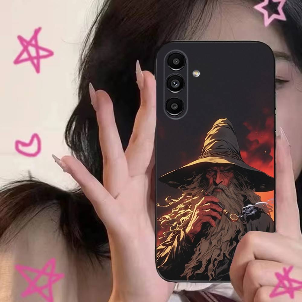 L-Lord of the R-Rings Gollum Phone Case For Samsung S24,S21,S22,S23,S30,Ultra,S20,Plus,Fe,Lite,Note,10,9,5G Black Soft Cover