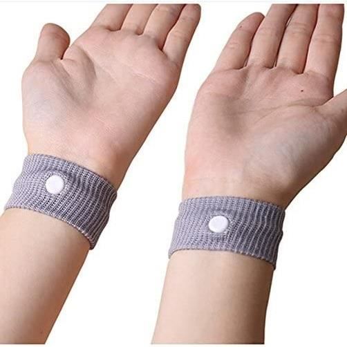 Q4 Reise Krankheit Klappe ; Anti-Reise & Bewegungskrankheit Und Anti-Übelkeit Akupressur Armbänder Für Schwangerschaft/Meer/Auto/Fliegen.