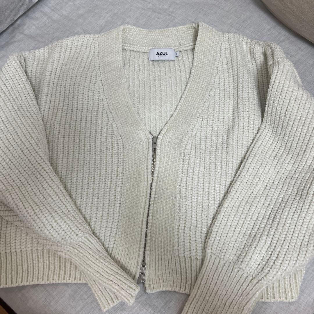 AZUL by MOUSSY Ivory Cardigan F