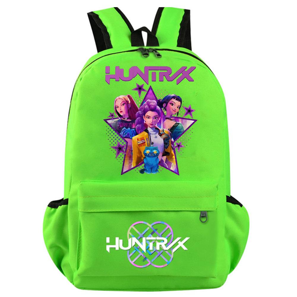Anime K-Pop Demon Hunters Printed Backpack for Teenager Student Girl Boy Bookbag Schoolbag Women Large Capacity Waterproof Travel Bag Kid Gift
