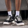 Fashion Men Elevator Casual Shoes Comfort Breathable Genuine Leather Height Increase Shoes Thick Sole Luxury Designer Flat Lift Sneakers
