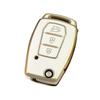 TPU Soft Rubber Key Cover for SsangYong Korando/Rexton - Ideal for Cross-Border Exports to Korea
