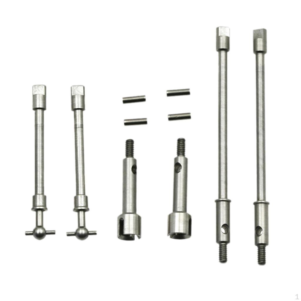 1/24 Alloy Front and Rear Axle for Axial SCX24 AXI90081 Remote Control Model Crawler Vehicles