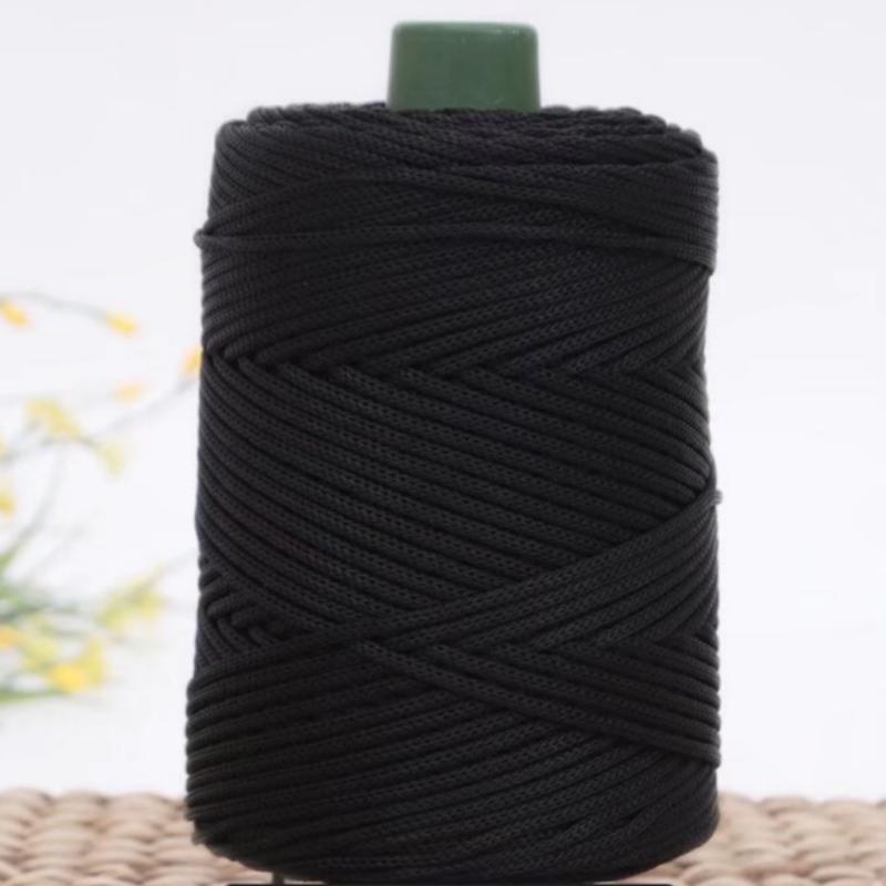 

250g Light-Weight Ice Silk Yarn For Summer Diy Hand-Woven Sun Hat Bag Shoes Cushion Craft Rope Hollow Wool Crocheting Cushion