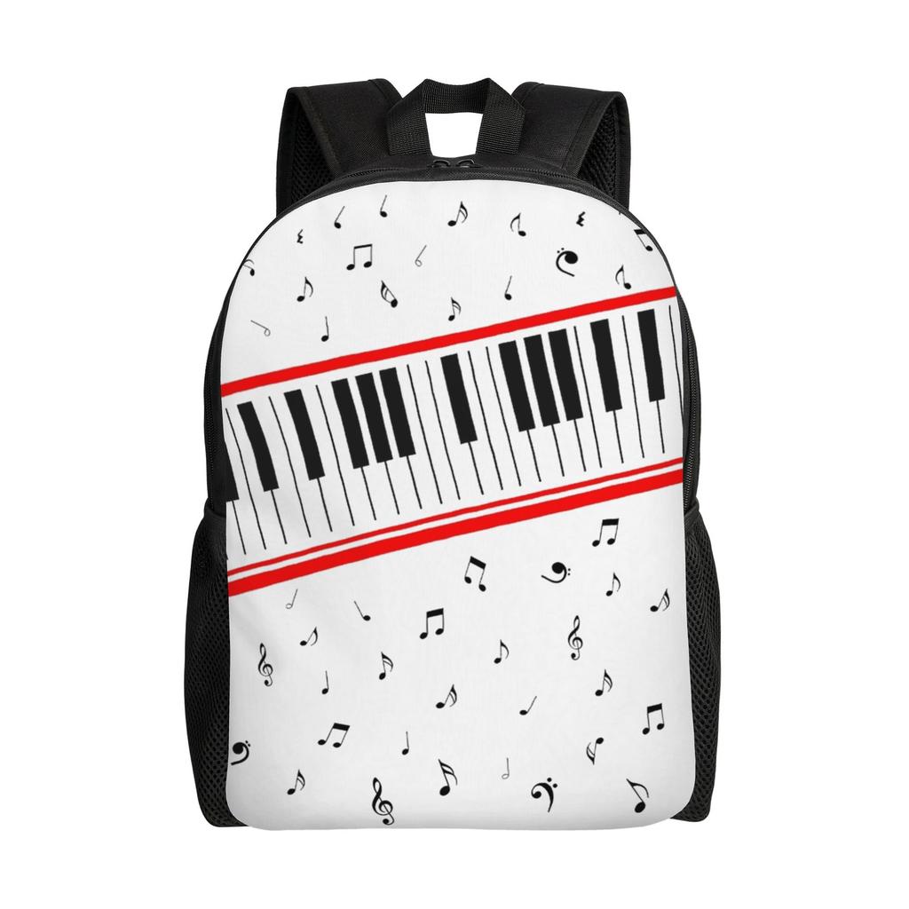 Beat It Piano Michaels Jacksons Teenage Backpack Durable High School Business Daypack for Men Women Laptop Canvas Bags