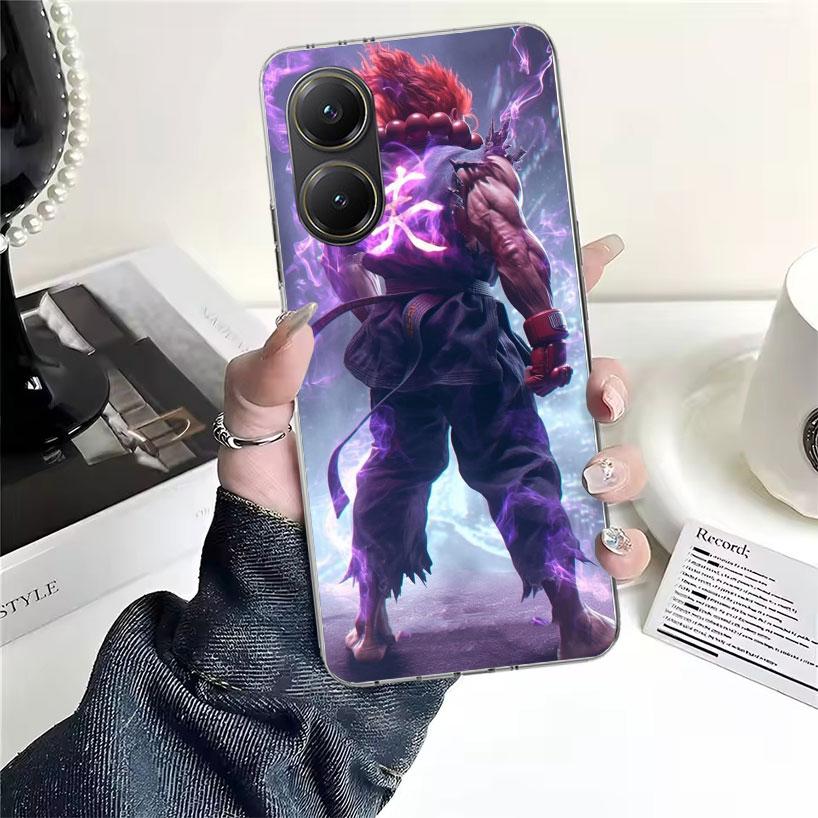 Game S-Street F-FighterS Soft Phone Case For Xiaomi Redmi 15C 15 13C 13 Poco X5 X6 X7 F7 Ultra M7 12C 12 10 10C 9C 9A 9T 9 Funda