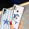 Marine Animals Case for Moto S30 Pro Edge 20 30 X30 Pro Soft Back Phone Cover