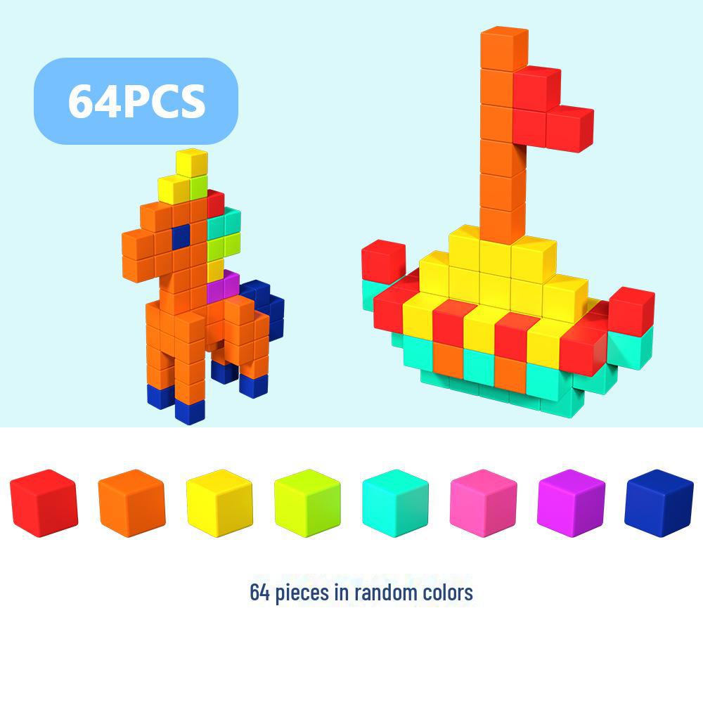 Magnetic Cube Puzzle Blocks: Cross-Border Teaching Aids for Kids