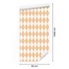 Harlequin Diamonds Cream Wallpaper for Living Room and Bedroom 50x1000