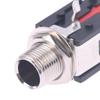 2Pcs  6.35Mm Audio Jack 3Pin Stereo Audio Socket Microphone Welding Line