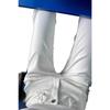 170 Extra Long White Slim Straight-Leg High Waist Jeans for Tall Women - Stretch Cigarette Pants for Spring and Autumn