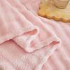 Summer Scandinavian Fleece Single Layer Coral Fleece Blanket Office Lunchtime Air Conditioning Blanket Blankets