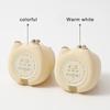 Lovely Capybara Silicone Table Nightlight, Warm Glow, Soft Touching Control USB Charging for Kids Room