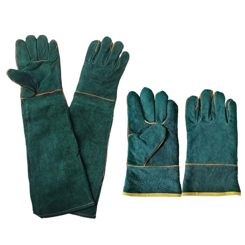 A Pair Thickening Grasping Pet Anti-bite Gloves Durable Safety Bite Gloves  Handling Dogs