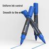 Deli S555 Double-Ended Marker Pen, 1.5/5.7mm, 10-Pack