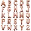 16 Inch Foil Letter Balloon Rose Gold Alphabet Balloons Wedding Birthday Party Decoartion Kids Adult