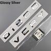 3D Letter Car Hood Bonnet Cover Emblem For Land Rover Range Rover Velar Sport Discovery 2 3 4 Defender Chrome Front Head Sticker BQQ0